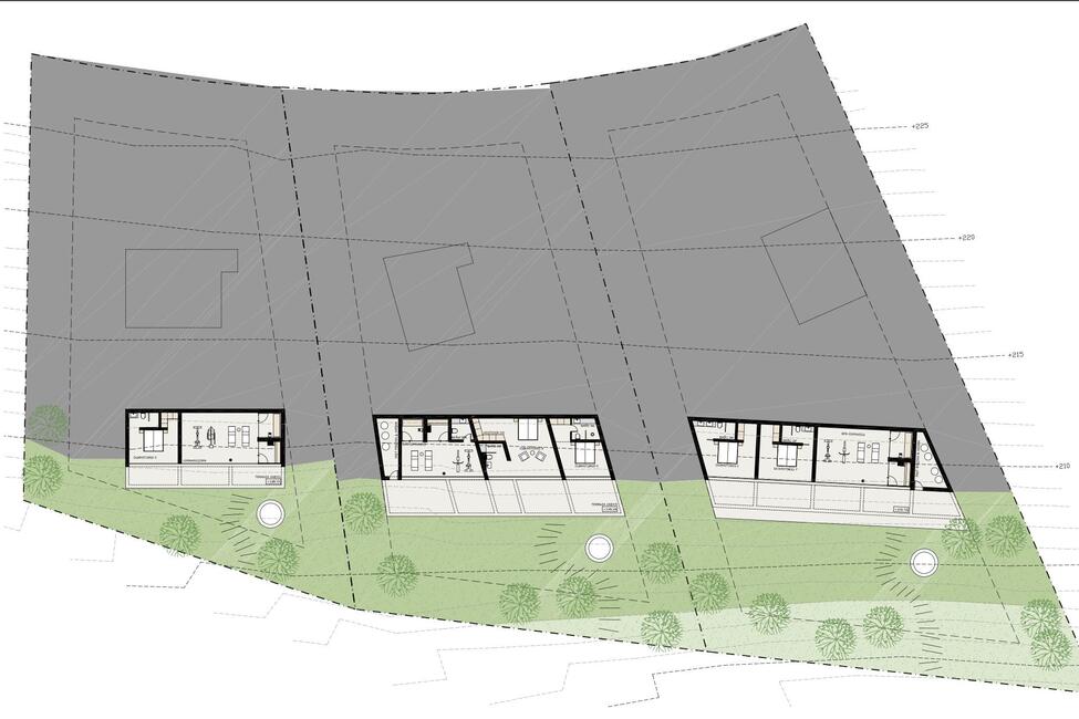 3 attraktive Grundstücke mit Projekten und Lizenzen in Son Vida