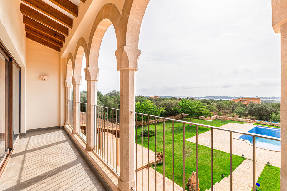 Attraktive Meerblick-Villa mit Pool in Portocolom