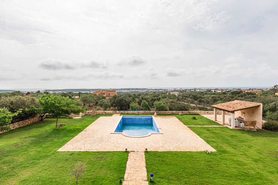 Attraktive Meerblick-Villa mit Pool in Portocolom