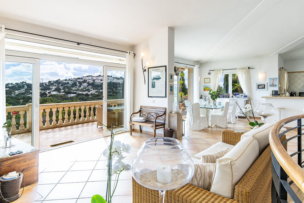 Mediterrane Villa mit atemberaubendem Weitblick in Santa Ponsa