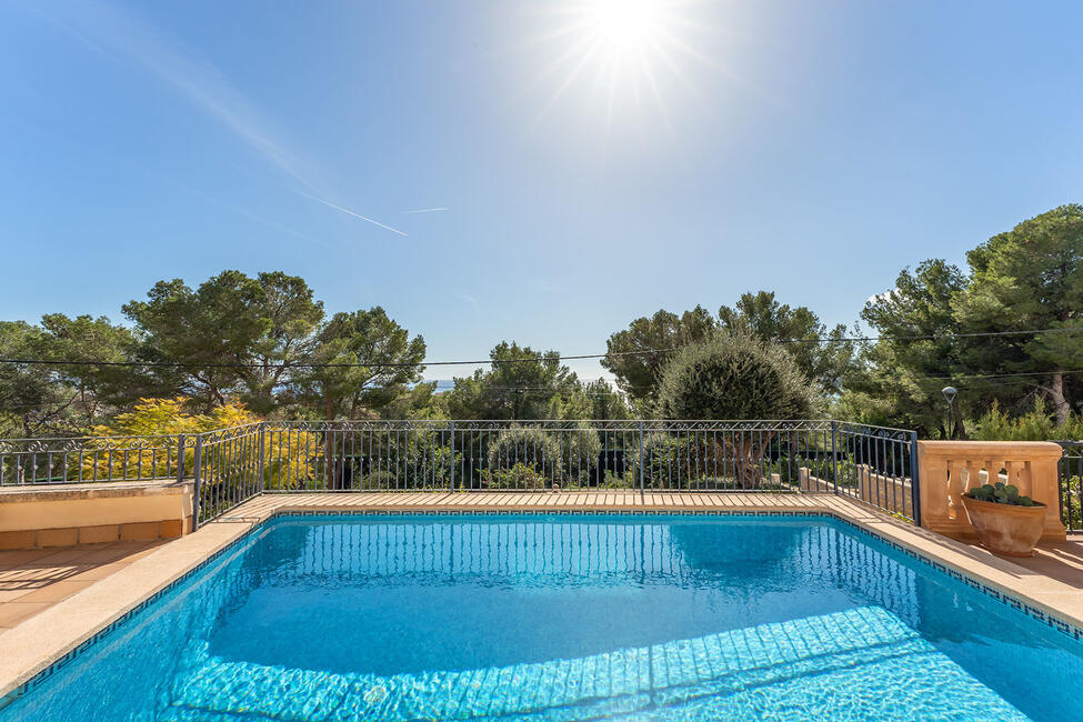 Mediterrane Villa mit Meer blick und Pool in Costa d’en Blanes