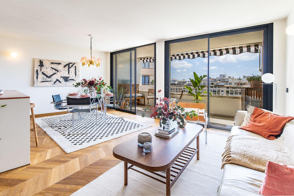 Modern renoviertes Apartment mit Meerblick im Herzen von Palma