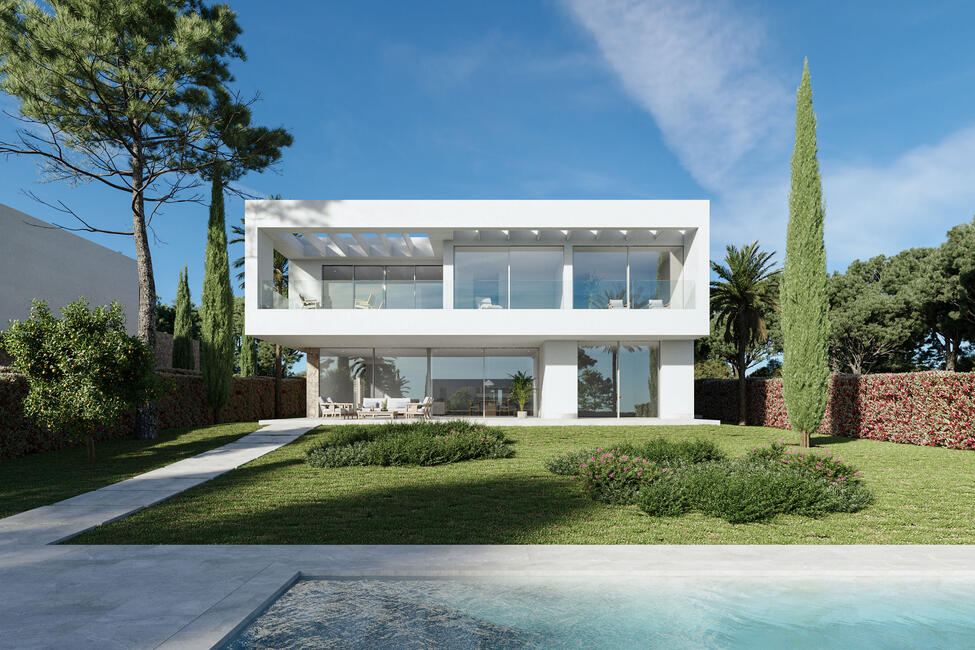 Luxuriöse Neubau-Villa mit Pool in Strandnähe in Sol de Mallorca