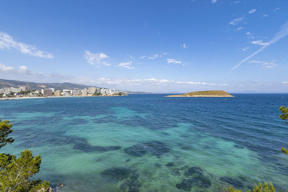 Luxus-Penthouse mit fantastischem Meerblick in Cala Vinyas