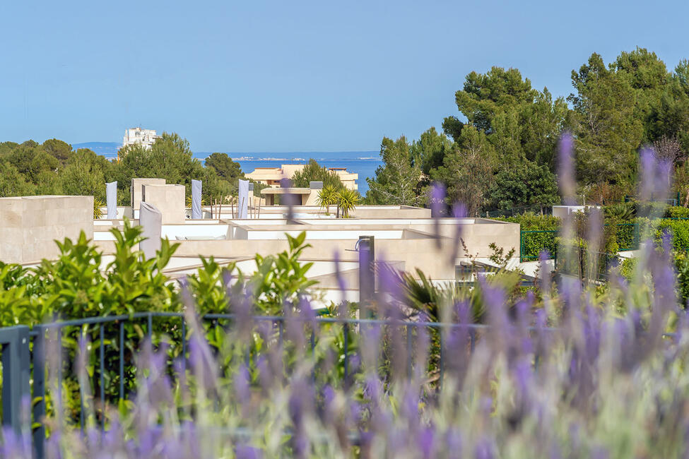 Spektakuläres und stilvolles Haus mit Meerblick in Cala Vinyas