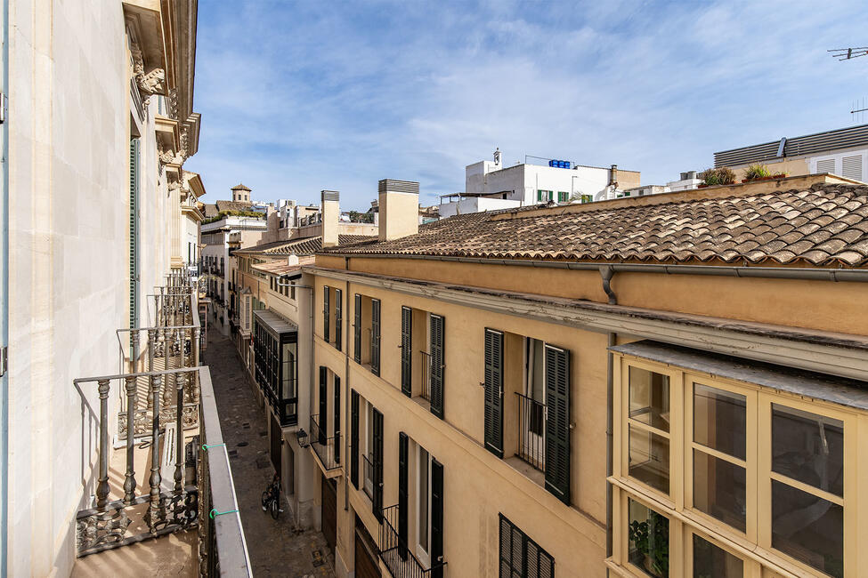 Attraktives Maisonette-Apartment mit Garage in Palmas Altstadt