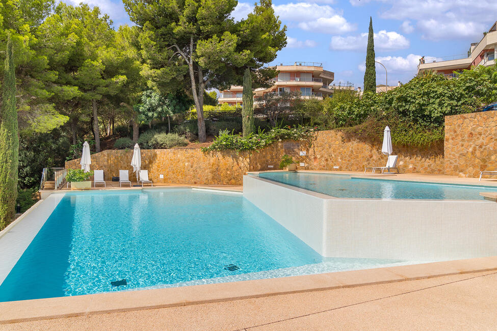 Luxuriöses Erdgeschoss-Apartment mit Garten in Sol de Mallorca