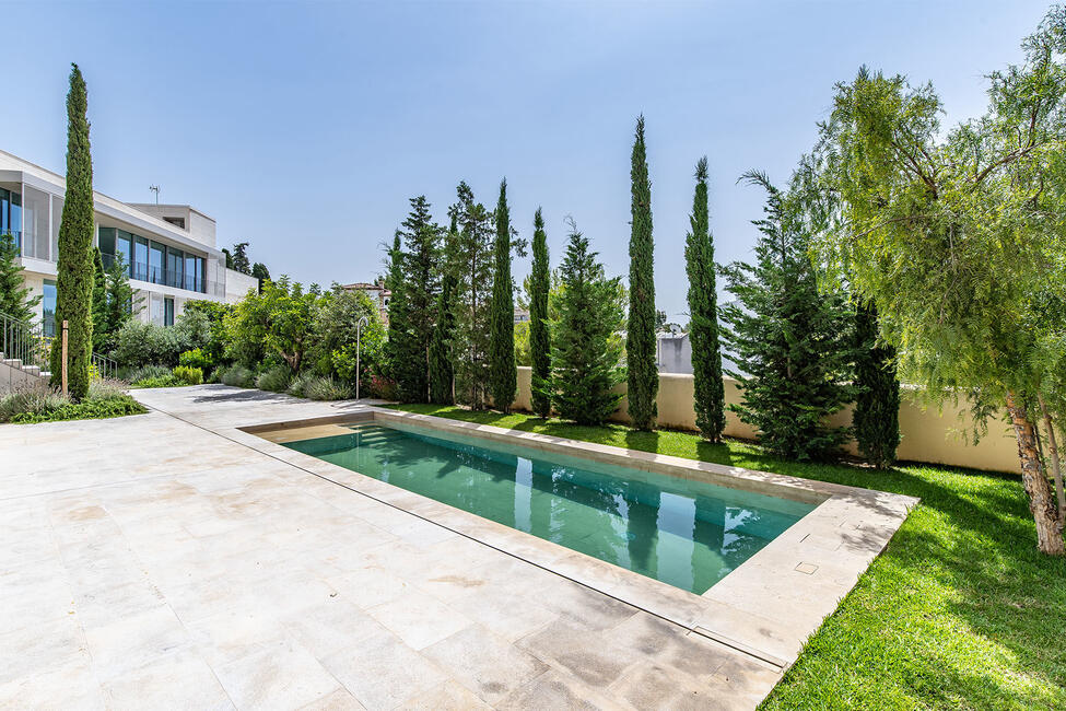 Sensationelle Luxus-Villa mit Meerblick und Pool in Bonanova