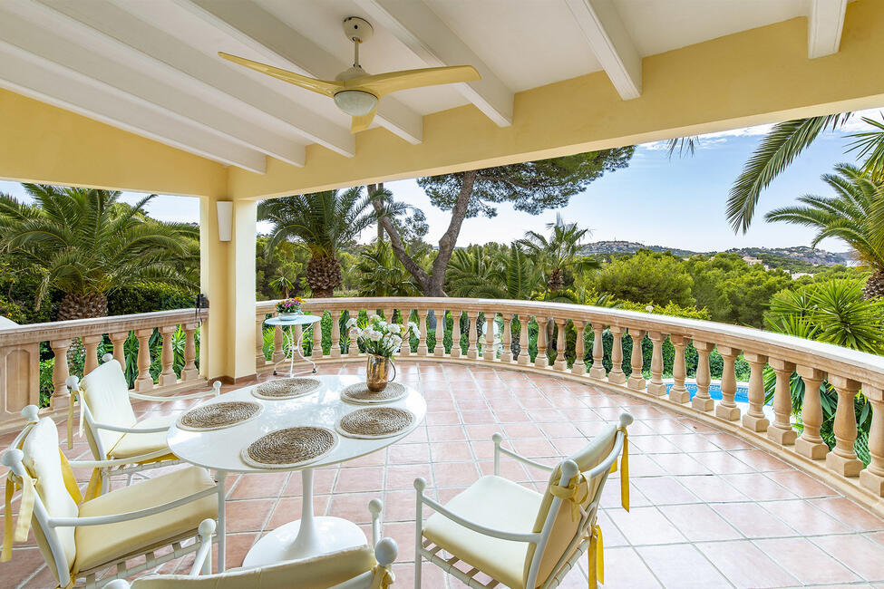 Charmante mediterrane Villa mit Pool und Meerblick in Costa de la Calma