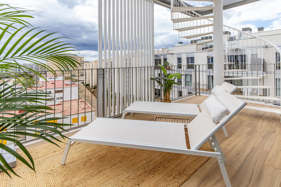 Neubau-Penthouse mit Meerblick in Palma