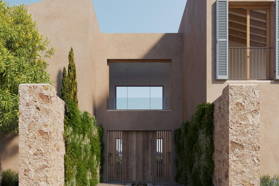 Fantastische Neubau-Finca mit Bergblick und tollem Poolbereich in Bunyola