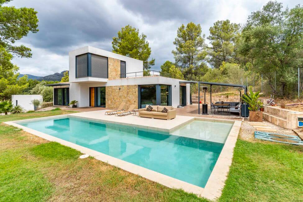 Idyllische Villa mit Pool und Garten in Sa Coma de Bunyola